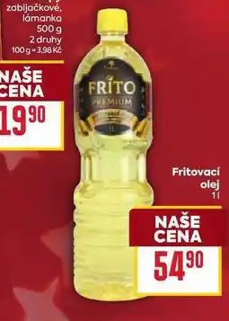 Billa Fritovací olej 1l nabídka