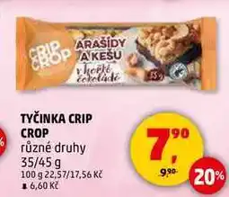 Penny Market TYČINKA CRIP CROP, 35 g nabídka