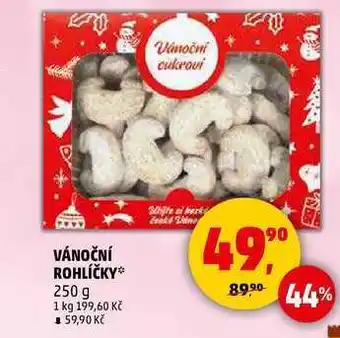 Penny Market VÁNOČNÍ ROHLÍČKY, 250 g nabídka