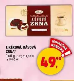 Penny Market LIKÉROVÁ, KÁVOVÁ ZRNA, 160 g nabídka