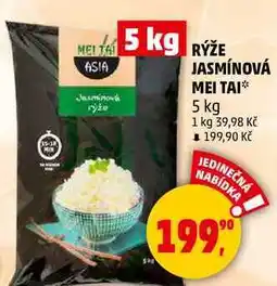 Penny Market RÝŽE JASMÍNOVÁ MEI TAI, 5 kg nabídka