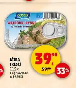 Penny Market JÁTRA TRESČÍ, 115 g nabídka