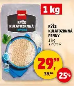 Penny Market RÝŽE KULATOZRNNÁ PENNY, 1 kg nabídka