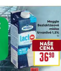 Billa Meggle Bezlaktózové mléko trvanlivé 1,5% 1l nabídka