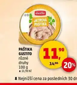 Penny Market PAŠTIKA GUSTITO, 100 g nabídka