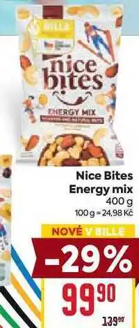 Billa Nice Bites Energy mix 400 g nabídka