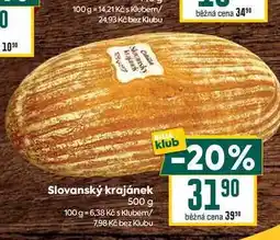 Billa Slovanský krajánek 500 g nabídka