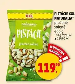 Penny Market PISTÁCIE XXL NATURALIA pražené solené, 400 g nabídka