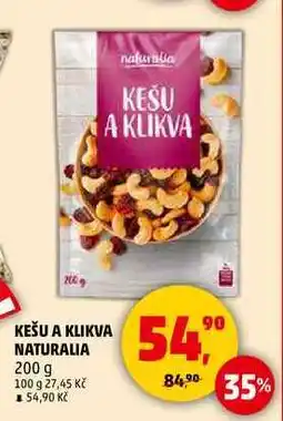 Penny Market KEŠU A KLIKVA NATURALIA, 200 g nabídka