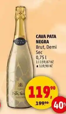 Penny Market CAVA PATA NEGRA, 0,75 l nabídka