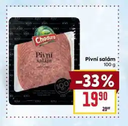 Billa Pivní salám 100 g nabídka