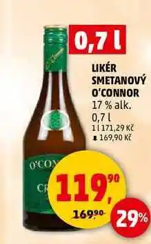 Penny Market LIKÉR SMETANOVÝ O'CONNOR, 0,7 l nabídka