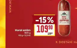 Billa Horal salám 900 g nabídka