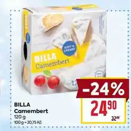 Billa BILLA Camembert 120 g nabídka