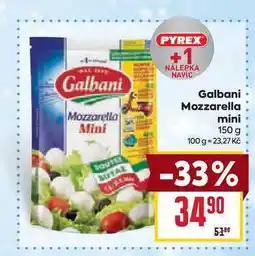 Billa Galbani Mozzarella mini 150 g nabídka