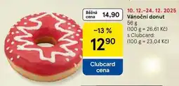 Tesco Vánoční donut, 56 g nabídka