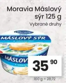 Kubík potraviny Moravia Máslový sýr nabídka