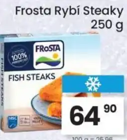 Kubík potraviny Frosta Rybí Steaky nabídka