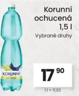 Kubík potraviny Korunní ochucená nabídka
