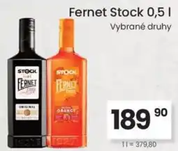 Kubík potraviny Fernet Stock nabídka