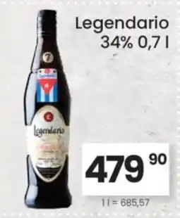 Kubík potraviny Legendario 34% nabídka