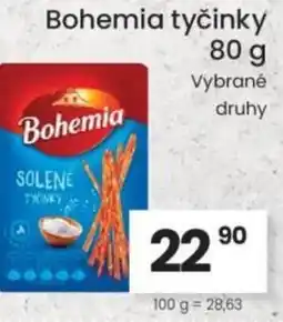 Kubík potraviny Bohemia tyčinky nabídka
