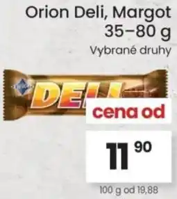 Kubík potraviny Orion Deli, Margot nabídka