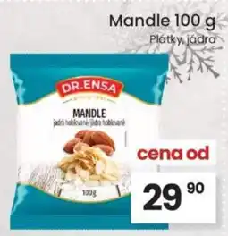 Kubík potraviny DR.ENSA Mandle nabídka