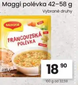 Kubík potraviny Maggi polévka nabídka