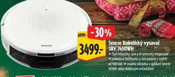 Sencor Robotický vysavač SRV 7450WH