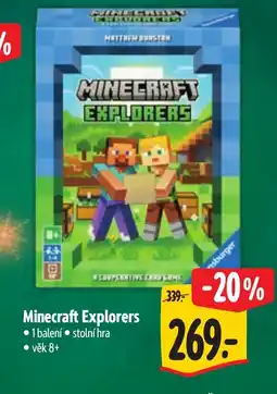 Albert Minecraft Explorers nabídka