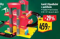 Albert Garáž třípodlažní s autíčkem nabídka