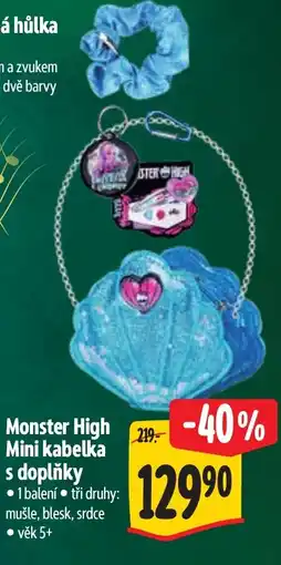 Albert Monster High Mini kabelka s doplňky nabídka