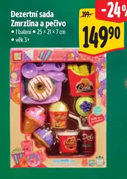 Albert Dezertní sada Zmrzlina a pečivo nabídka