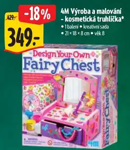 Albert 4M Výroba a malování - kosmetická truhlička nabídka