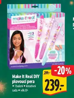 Albert Make It Real DIY plovoucí pera nabídka