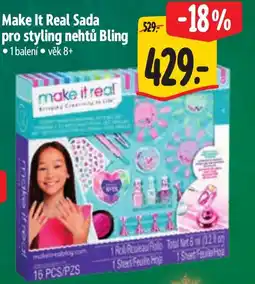 Albert Make It Real Sada pro styling nehtů Bling nabídka