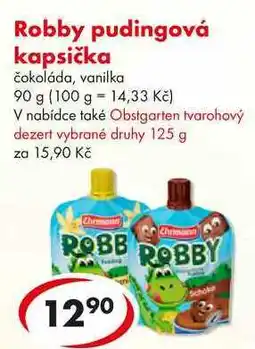CBA Robby pudingová kapsička, 90 g nabídka