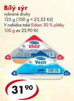 CBA Bílý sýr, 125 g nabídka