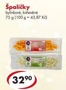 CBA Špalíčky, 75 g nabídka