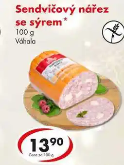 CBA Sendvičový nářez se sýrem, 100 g nabídka