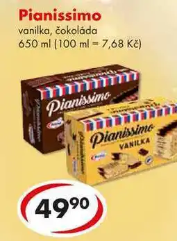 CBA Pianissimo, 650 ml nabídka