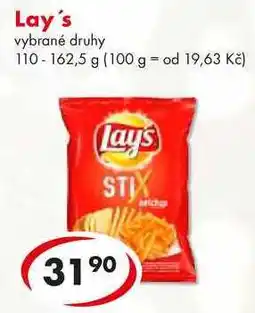 CBA Lay's,y 110-162,5 g nabídka