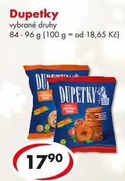 CBA Dupetky, 84-96 g nabídka