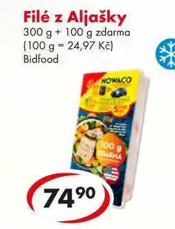 CBA Filé z Aljašky, 300 g + 100 g zdarma nabídka
