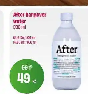 BonVeno After hangover water 330 ml nabídka