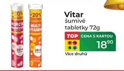 Tamda Foods Vitar šumivé tabletky 72 g nabídka