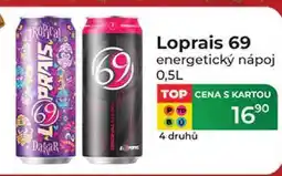 Tamda Foods Loprais 69 energetický nápoj 0,5 l nabídka