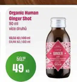 BonVeno Organic Human Ginger Shot 90 ml nabídka
