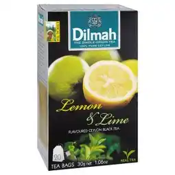 Tamda Foods Dilmah černý čaj ochucený, vybrané druhy 20 sáčků 30g nabídka